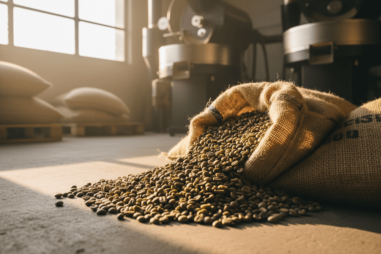 Roasting detail